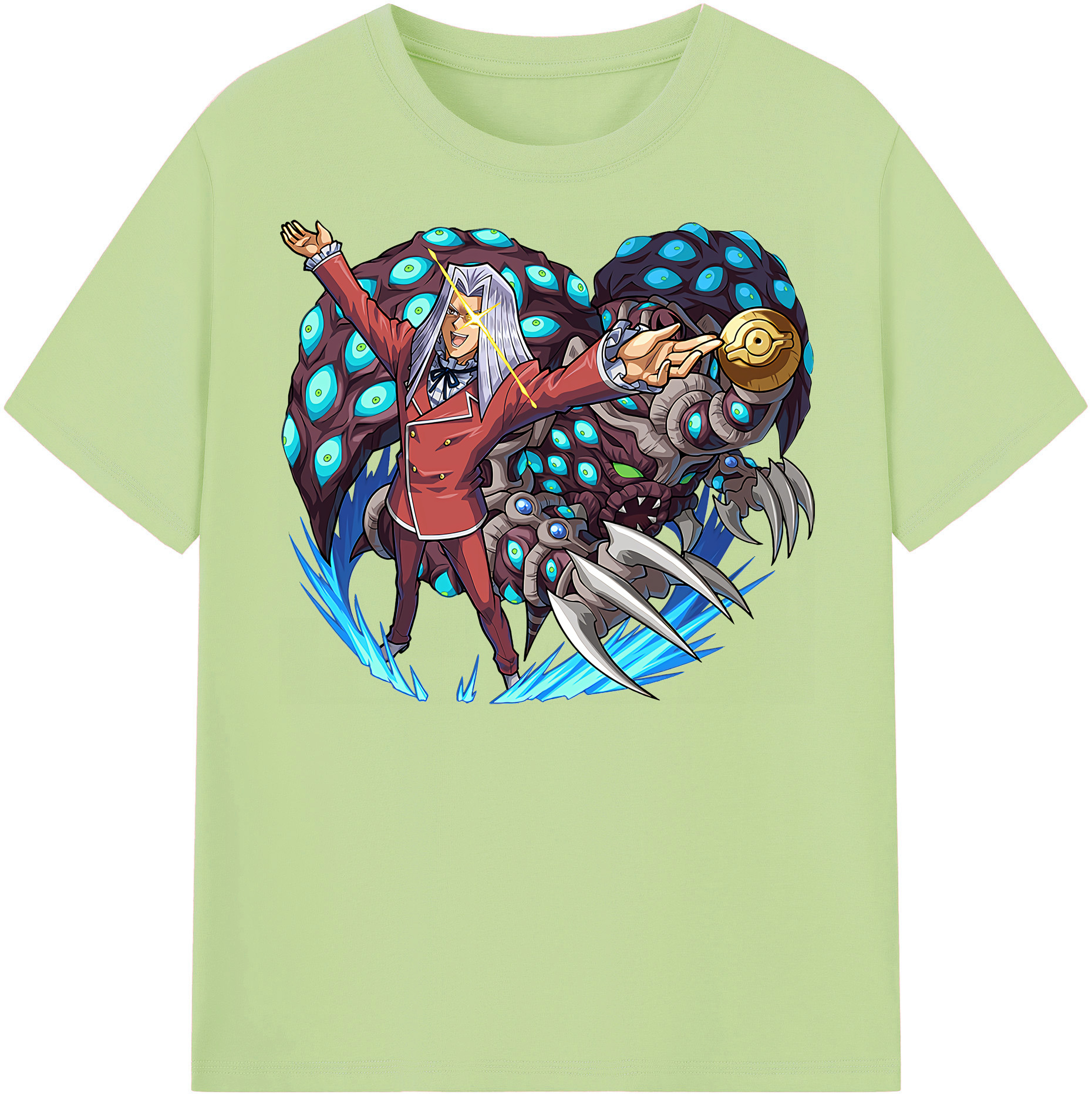 （画像用） 遊☆戯☆王 Yu-Gi-Oh! 綿100％半袖Tシャツ（フロントプリント）